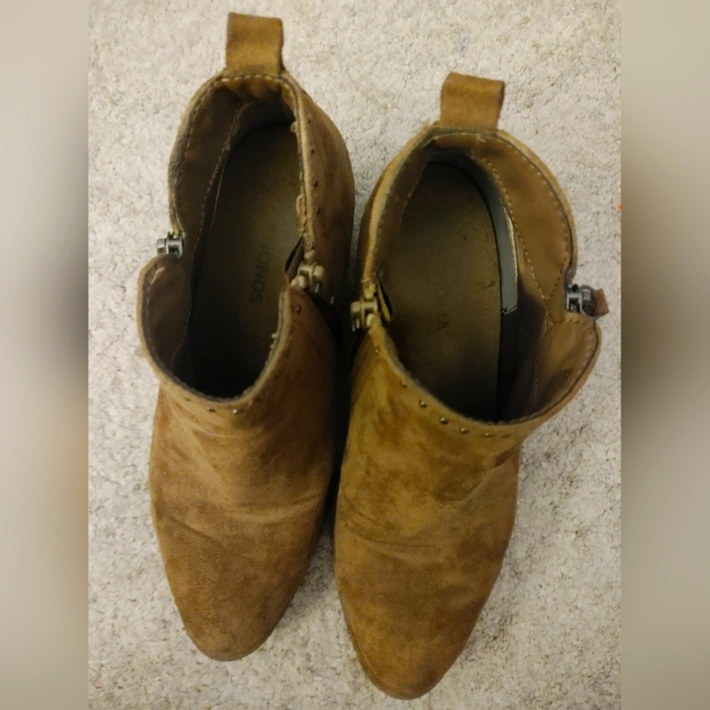 Sonoma Brown Ankle-Boot Heels - Picture 8 of 14